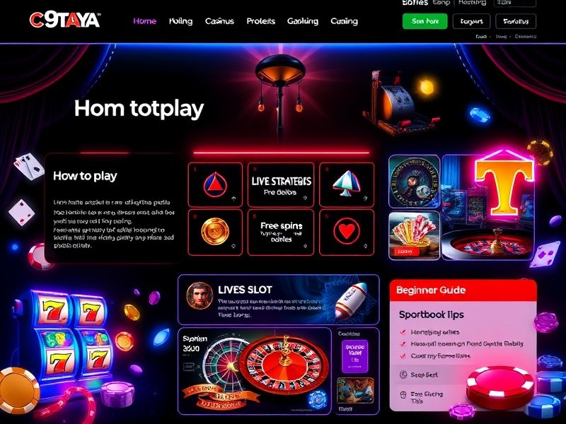 Discover the best online gambling experience at c9taya.com. Explore real-money casino games, exclusive promotions, and expert guides tailored to elevate your play.